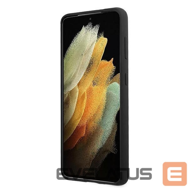 Nugarėlės dėklai BMW BMW Silicone M Collection Case for Samsung Galaxy S21+ - Black