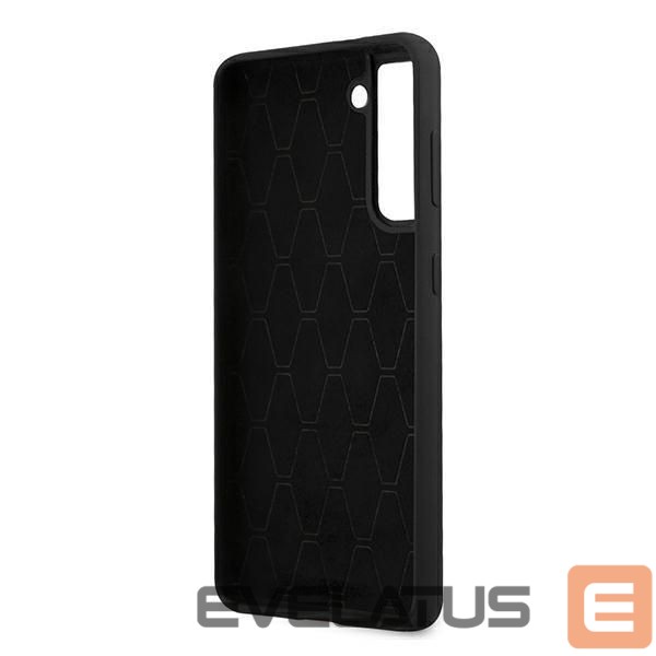Nugarėlės dėklai BMW BMW Silicone Stripes M Collection Case for Samsung Galaxy S21+ - Black