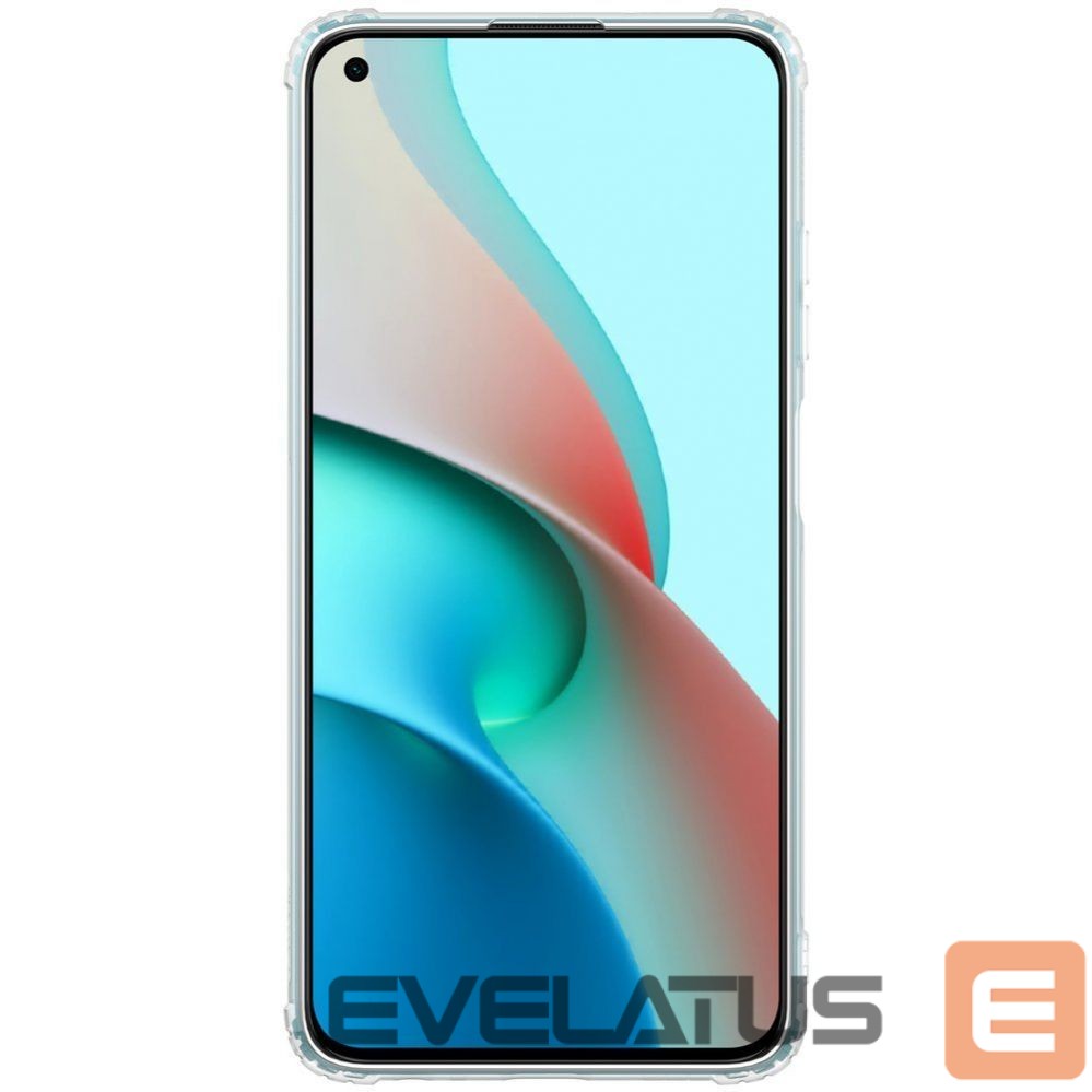Nugarėlės dėklai Nillkin Nillkin Nature Gel Case Cover Ultra Slim Xiaomi Redmi Note 9T 5G Transparent