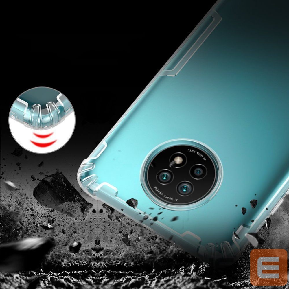 Nugarėlės dėklai Nillkin Nillkin Nature Gel Case Cover Ultra Slim Xiaomi Redmi Note 9T 5G Transparent