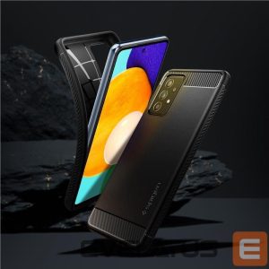Nugarėlės dėklai Spigen  Spigen Rugged Armor Case for Samsung Galaxy A52 / A52S - Matte Black 