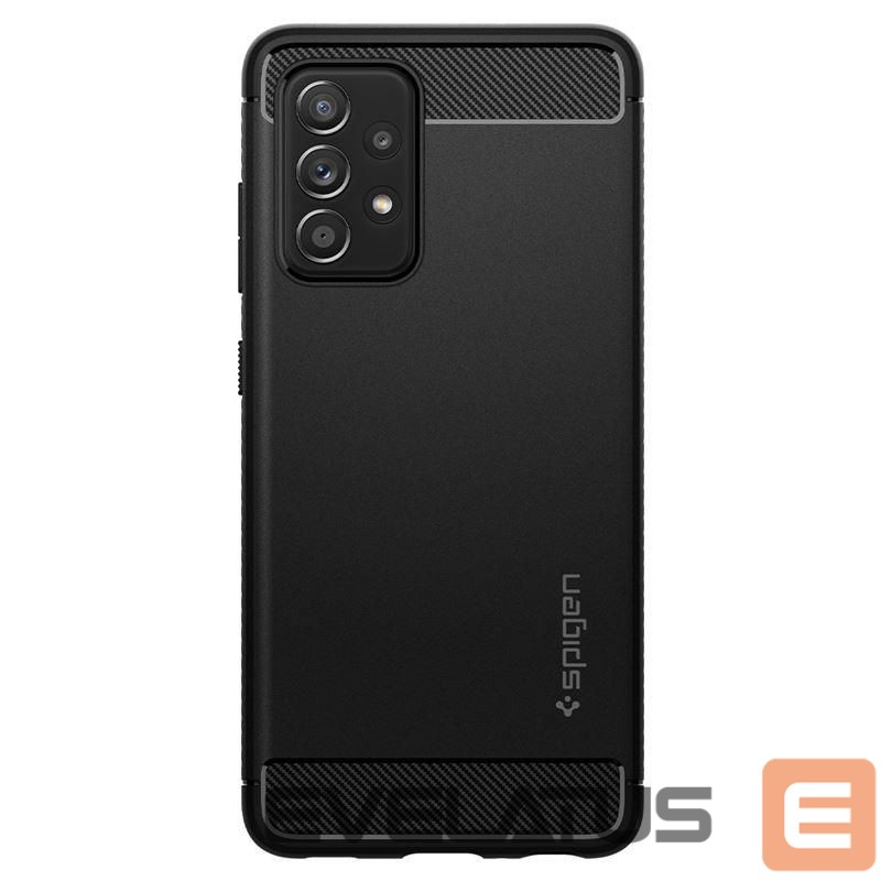 Nugarėlės dėklai Spigen Spigen Rugged Armor Case for Samsung Galaxy A52 / A52S - Matte Black