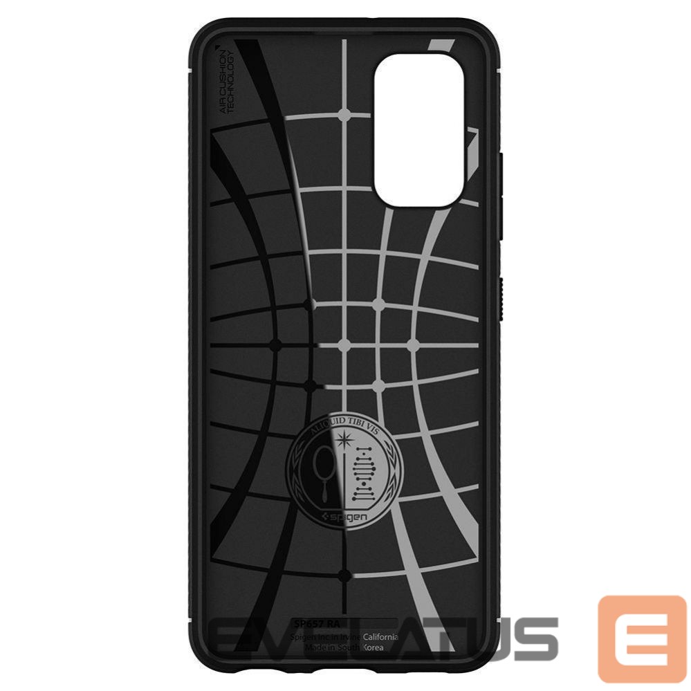 Nugarėlės dėklai Spigen Spigen Rugged Armor Case for Samsung Galaxy A52 / A52S - Matte Black