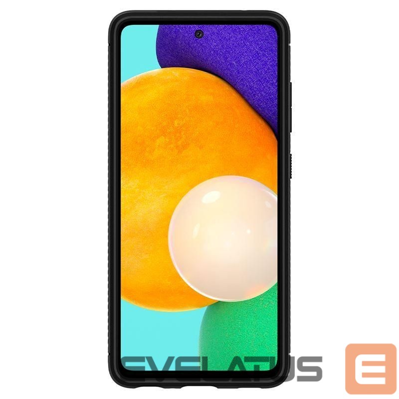 Nugarėlės dėklai Spigen Spigen Rugged Armor Case for Samsung Galaxy A52 / A52S - Matte Black