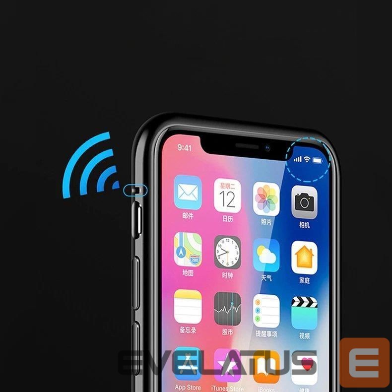 Nugarėlės dėklai Wozinsky Wozinsky Full Magnetic Case Full Body Front and Back Cover with built-in glass for Vivo X60 black-transparent
