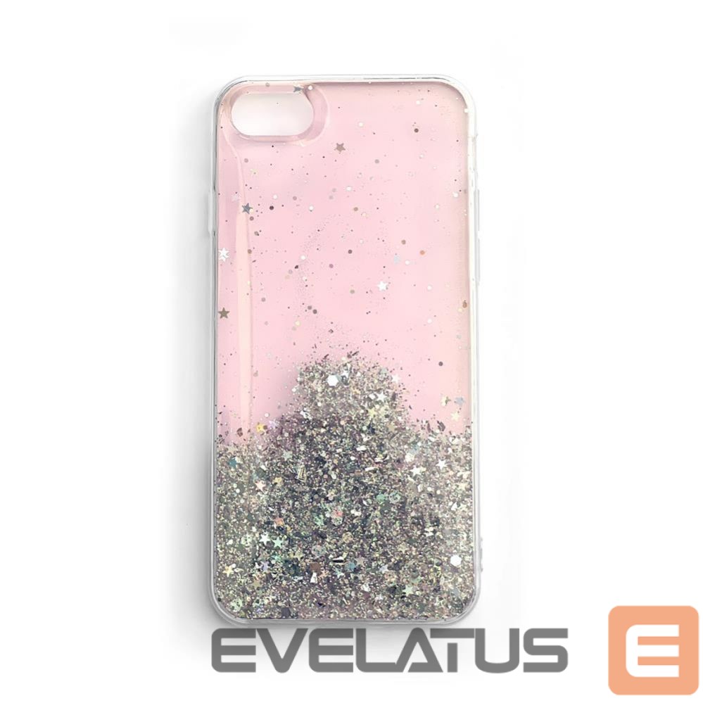 Nugarėlės dėklai Wozinsky Pink || Silver