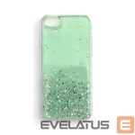 Nugarėlės dėklai Wozinsky  Silver || Green 