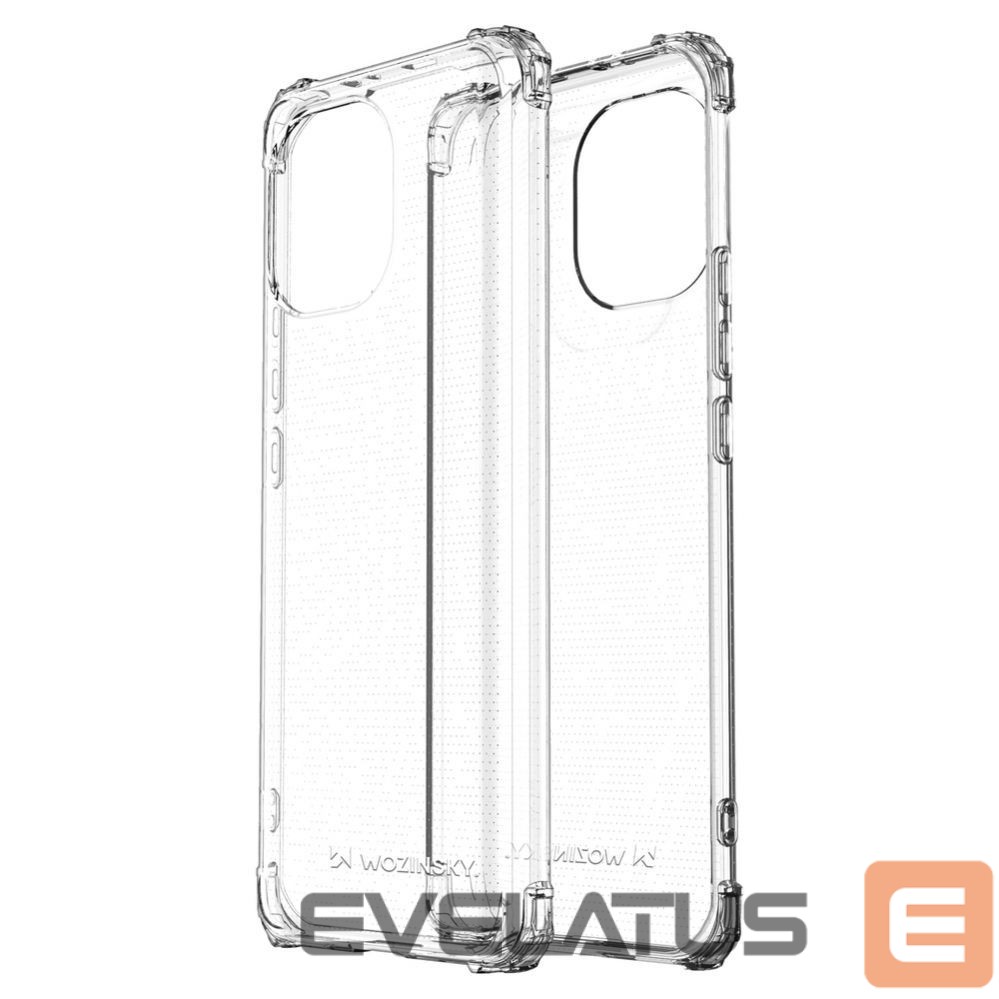 Nugarėlės dėklai Wozinsky Wozinsky Anti Shock durable case with Military Grade Protection for Xiaomi Mi 11 transparent