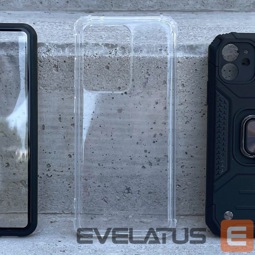 Nugarėlės dėklai Wozinsky Wozinsky Anti Shock durable case with Military Grade Protection for Xiaomi Mi 11 transparent