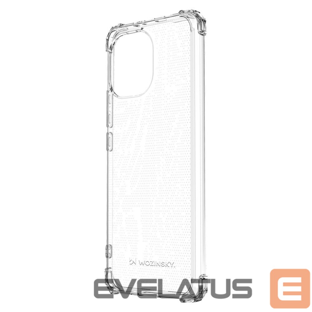 Nugarėlės dėklai Wozinsky Wozinsky Anti Shock durable case with Military Grade Protection for Xiaomi Mi 11 transparent