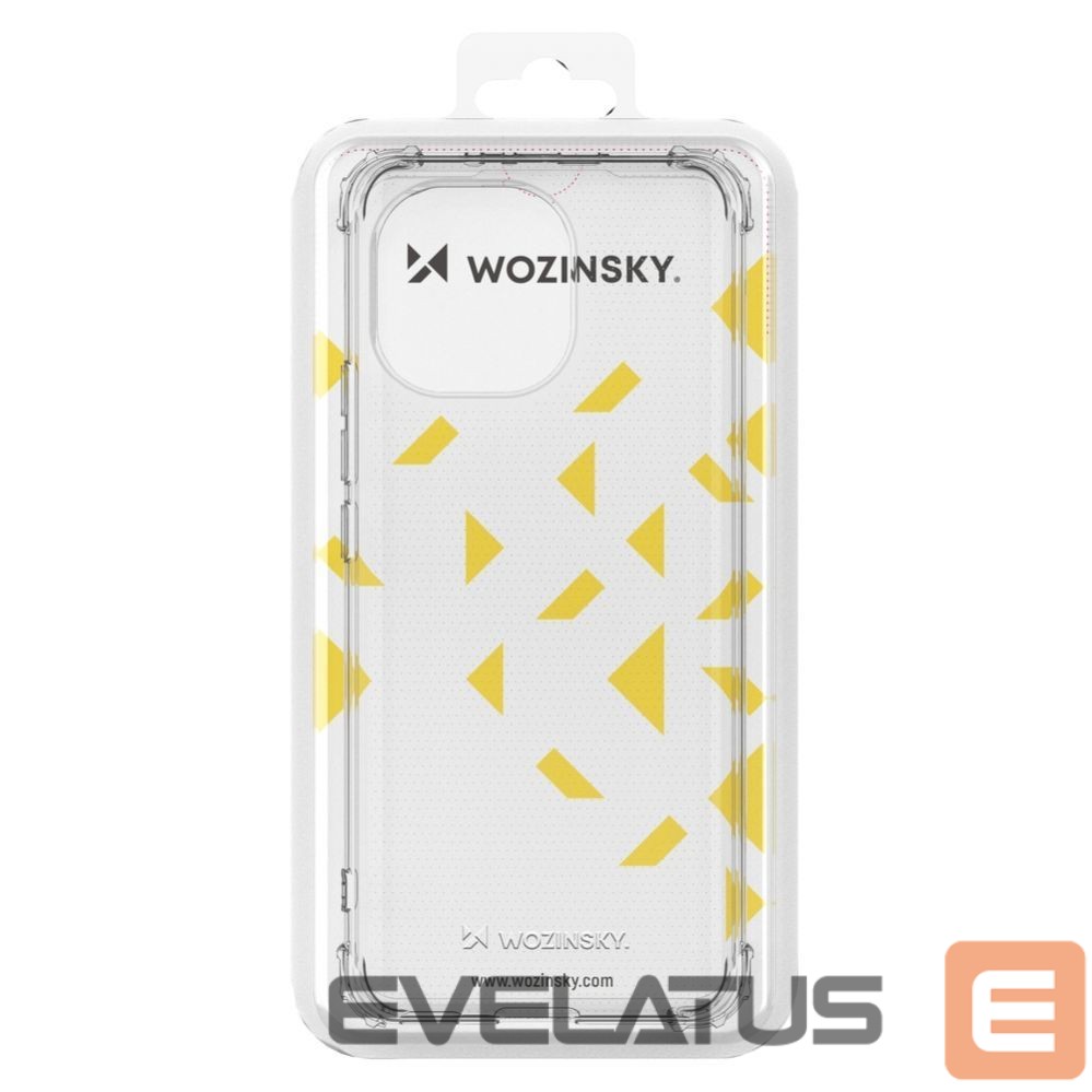 Nugarėlės dėklai Wozinsky Wozinsky Anti Shock durable case with Military Grade Protection for Xiaomi Mi 11 transparent