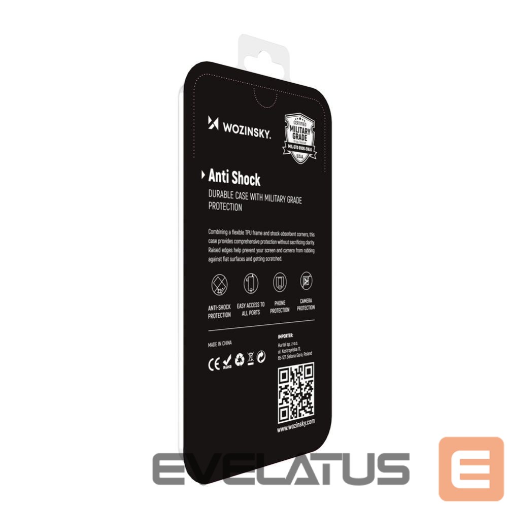Nugarėlės dėklai Wozinsky Wozinsky Anti Shock durable case with Military Grade Protection for Xiaomi Mi 11 transparent