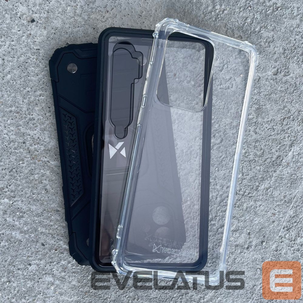 Nugarėlės dėklai Wozinsky Wozinsky Anti Shock durable case with Military Grade Protection for Xiaomi Mi 11 transparent