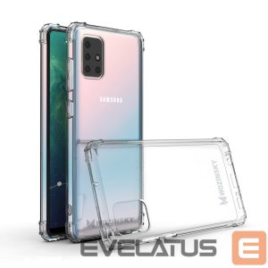 Nugarėlės dėklai Wozinsky  Wozinsky Anti Shock durable case with Military Grade Protection for Samsung Galaxy A72 4G transparent 