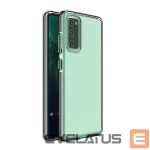 Nugarėlės dėklai Hurtel  Black || Transparent 