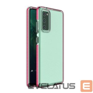 Nugarėlės dėklai Hurtel  Transparent || Pink 