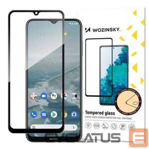 Apsauginiai stiklai Wozinsky - Wozinsky super durable Full Glue tempered glass full screen with frame Case Friendly Nokia G20 black 