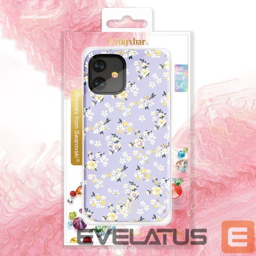 Nugarėlės dėklai Kingxbar Violet \ Flowers