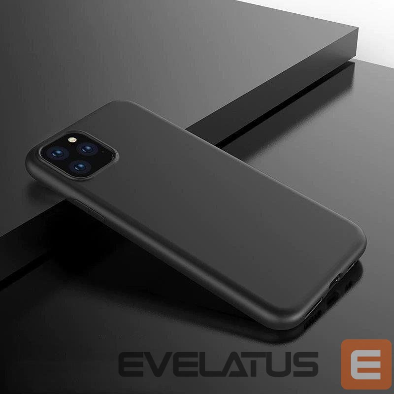 Nugarėlės dėklai Hurtel Soft Case TPU gel protective case cover for Motorola Moto G100 / Edge S black