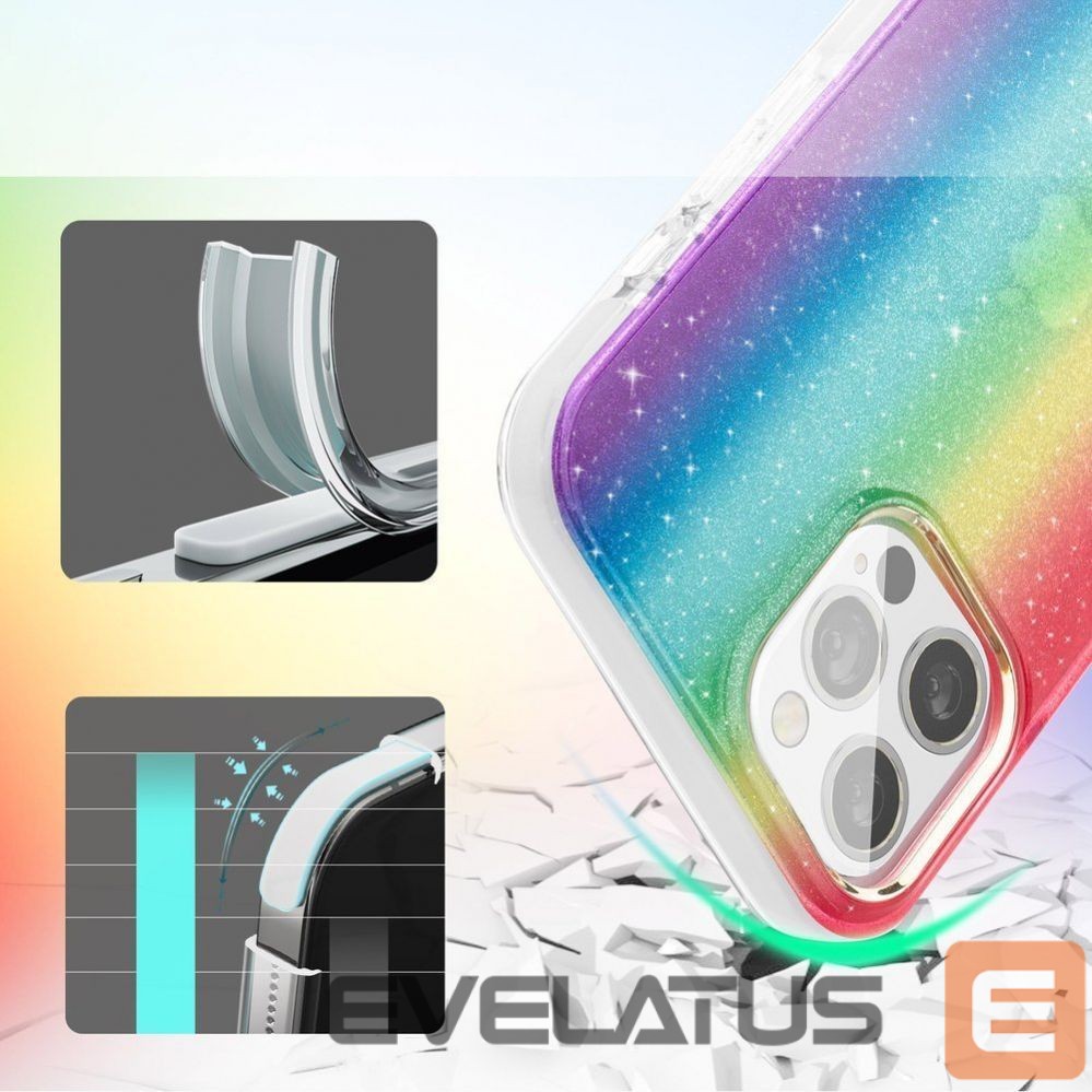 Nugarėlės dėklai Kingxbar Multicolour