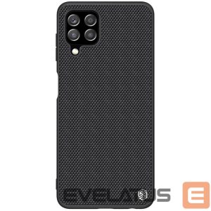 Nugarėlės dėklai Nillkin  Nillkin Textured Case durable reinforced case with gel frame and nylon back for Samsung Galaxy A22 4G black