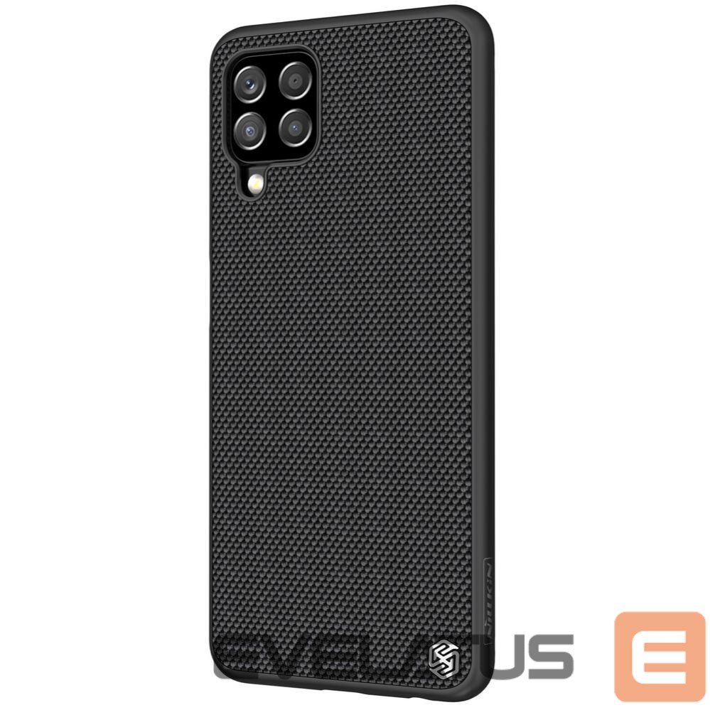 Nugarėlės dėklai Nillkin Nillkin Textured Case durable reinforced case with gel frame and nylon back for Samsung Galaxy A22 4G black