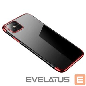 Nugarėlės dėklai Hurtel  Transparent || Red 