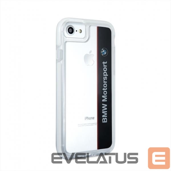 Nugarėlės dėklai BMW Etui hardcase BMW BMHCP7SPVNA iPhone 7 /8/SE 2020 / SE 2022 transparent navy SHOCKPROOF