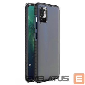 Nugarėlės dėklai Hurtel  Black || Transparent 