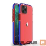 Nugarėlės dėklai Hurtel  Blue || Transparent 