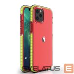 Nugarėlės dėklai Hurtel  Yellow || Transparent 