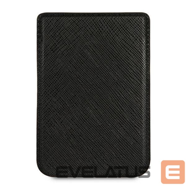 Nugarėlės dėklai Guess Guess Wallet Card Slot GUWMSSASLBK MagSafe Saffiano black/black