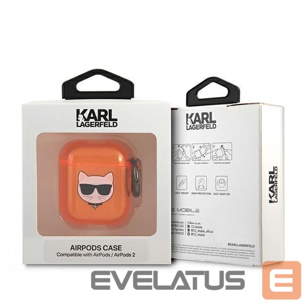 Nugarėlės dėklai Karl Lagerfeld Orange