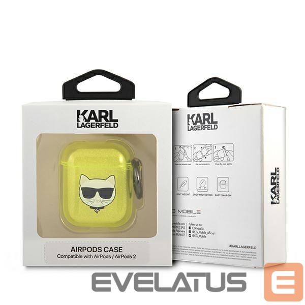 Nugarėlės dėklai Karl Lagerfeld Yellow
