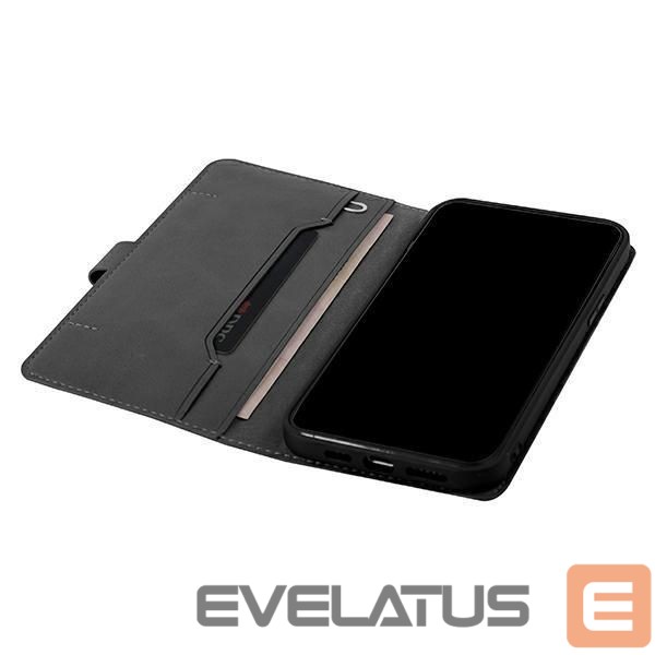 Nugarėlės dėklai UNIQ Uniq Journa case for iPhone 12 / iPhone 12 Pro - gray