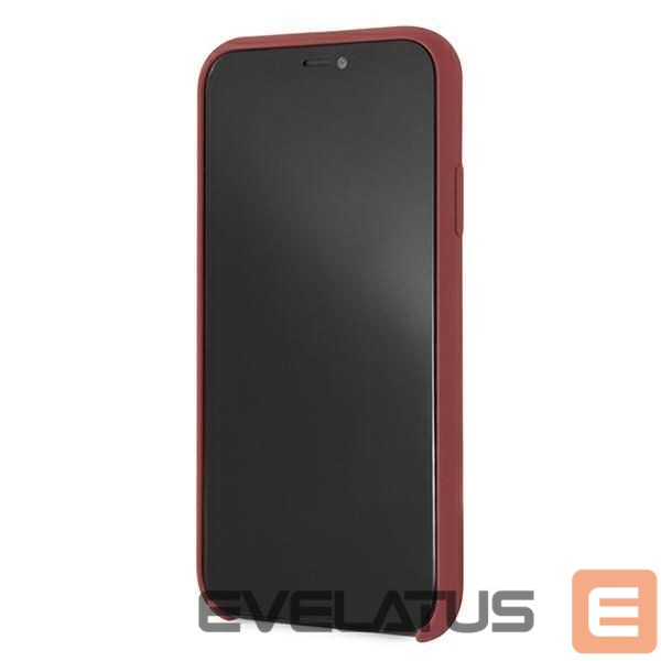 Nugarėlės dėklai Mercedes-Benz Mercedes Silicone Line iPhone Xr Case - Red