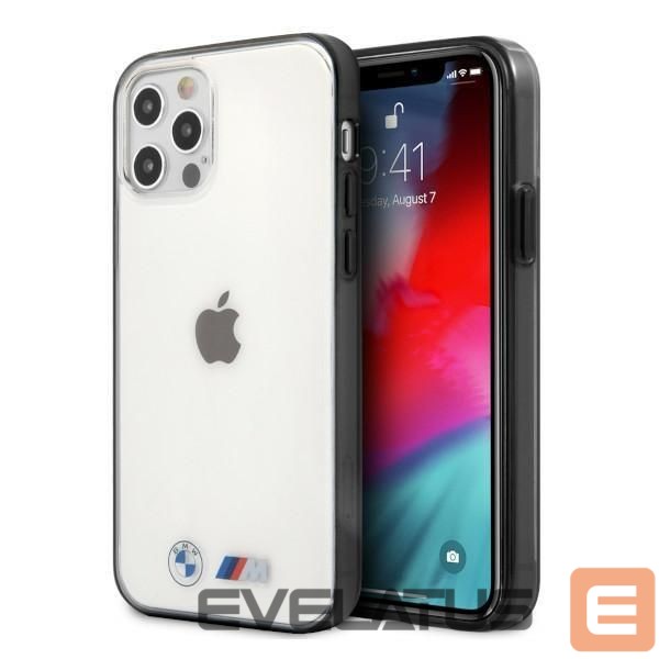 Nugarėlės dėklai BMW BMW Sandblast Case for iPhone 12 Pro Max - Transparent