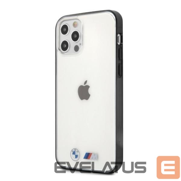 Nugarėlės dėklai BMW BMW Sandblast Case for iPhone 12 Pro Max - Transparent