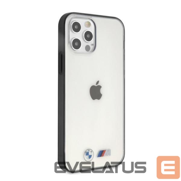 Nugarėlės dėklai BMW BMW Sandblast Case for iPhone 12 Pro Max - Transparent