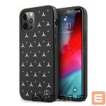 Nugarėlės dėklai Mercedes-Benz  Mercedes Silver Stars Pattern Case for iPhone 12 Pro Max - Black 