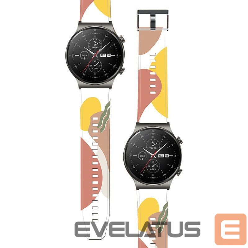 Nugarėlės dėklai Hurtel White || Orange || Yellow