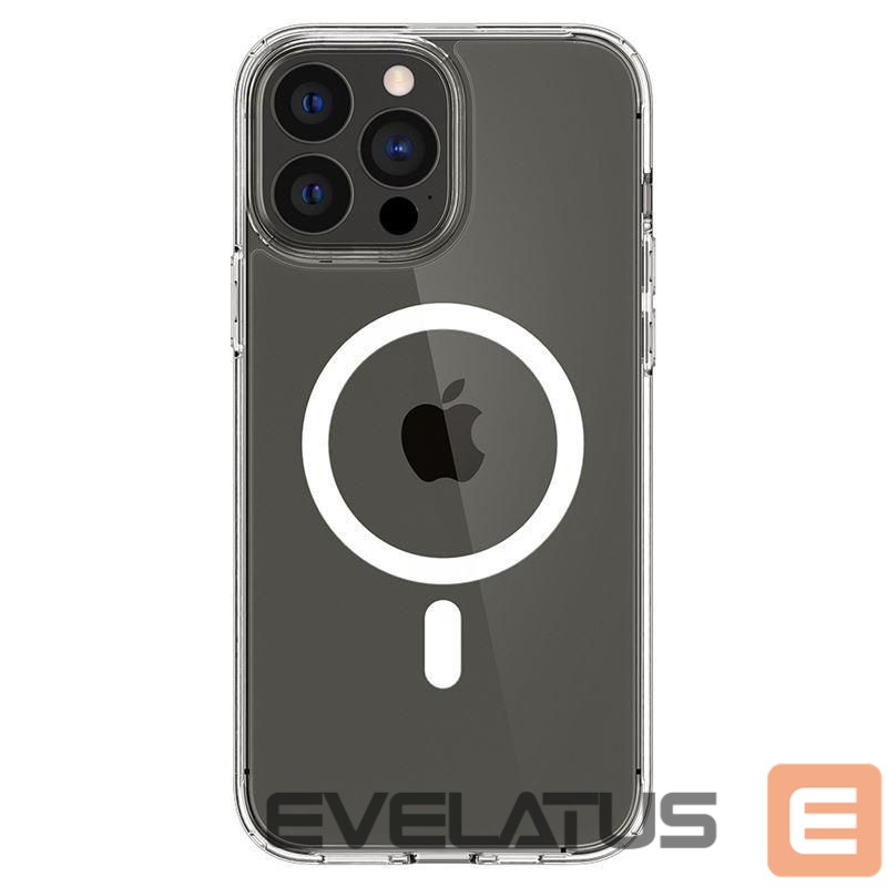 Nugarėlės dėklai Spigen Transparent || White