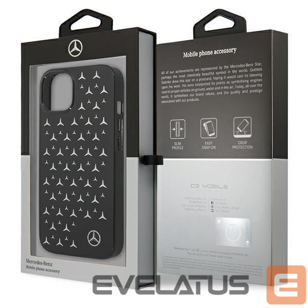 Nugarėlės dėklai Mercedes-Benz Black