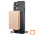 Išorinė baterija Guess  Guess Inductive Power Bank 5W GUPBMSVSLG 3000mAh gold/gold MagSafe 