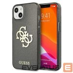 Nugarėlės dėklai Guess  Guess GUHCP13SPCUGL4GBK iPhone 13 mini 5.4" black/black hard case Glitter 4G Big Logo
