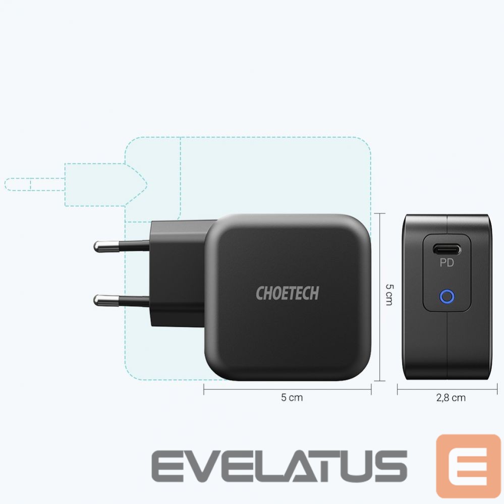 Adapteriai Choetech without cable