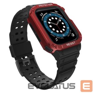 Nugarėlės dėklai Hurtel  Black || Red 