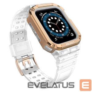Nugarėlės dėklai Hurtel  Gold || Transparent 