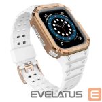 Nugarėlės dėklai Hurtel  Gold || White 