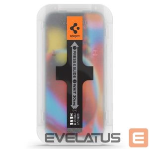 Apsauginiai stiklai Spigen  Spigen Glas.tR EZ Fit Privacy Tempered Glass for iPhone 13 Pro Max - 2 pcs. 